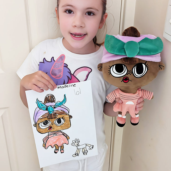 Turn Kid‘s Drawings into Plushies