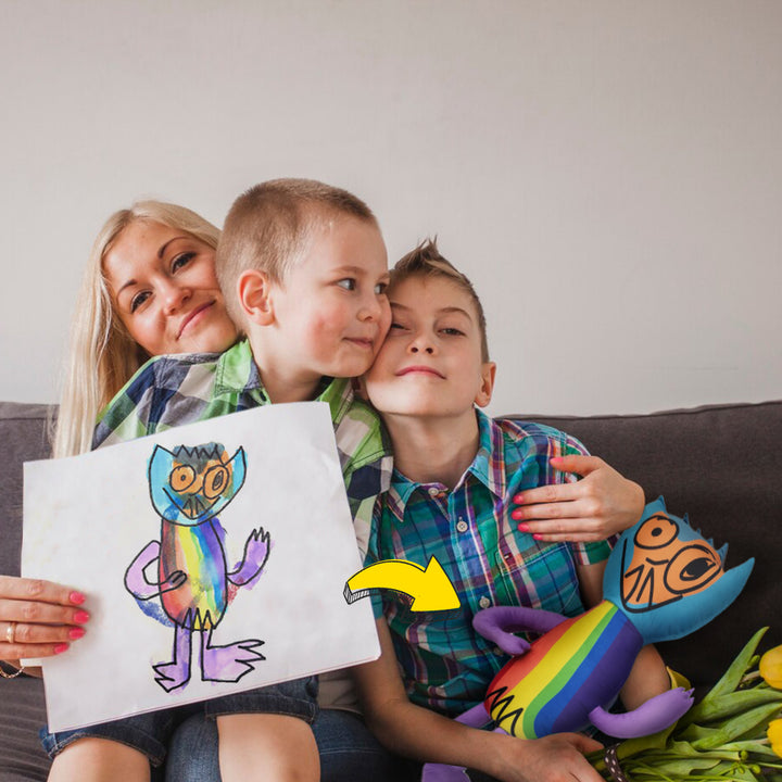 Turn Kid‘s Drawings into Plushies