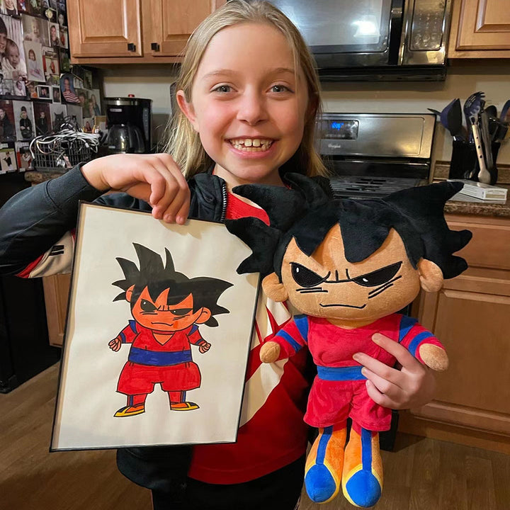 Turn Kid‘s Drawings into Plushies
