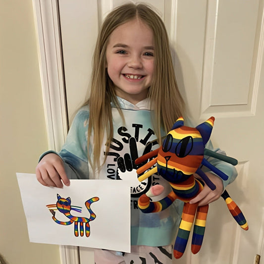 Turn Kid‘s Drawings into Plushies